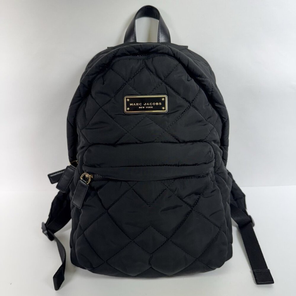 Marc Jacobs Large Quilted Nylon Backpack